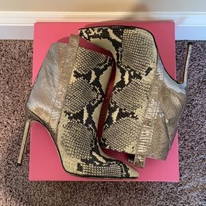 Paris Texas Pitone ankle boots Size 40